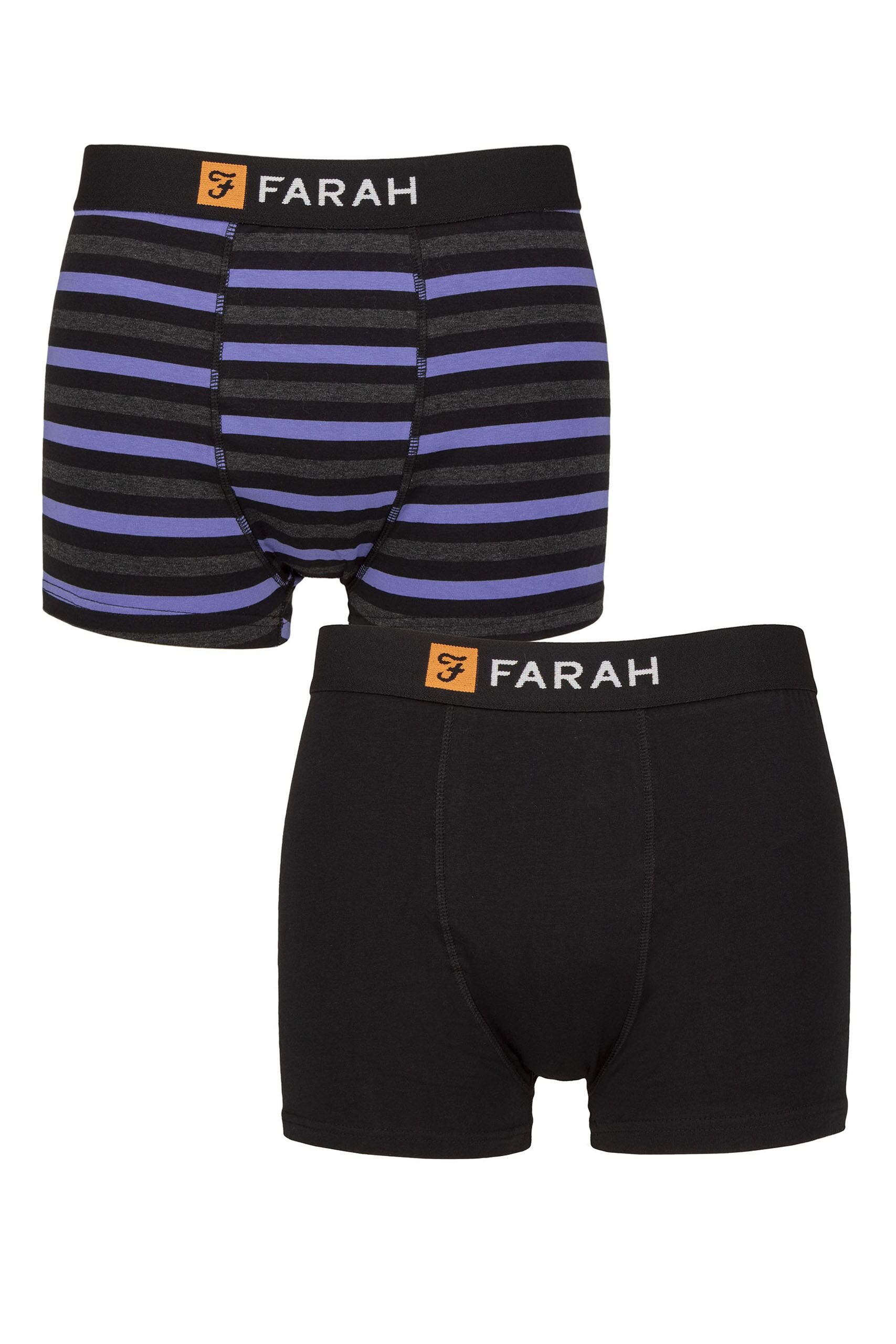 Stripe Black / Purple