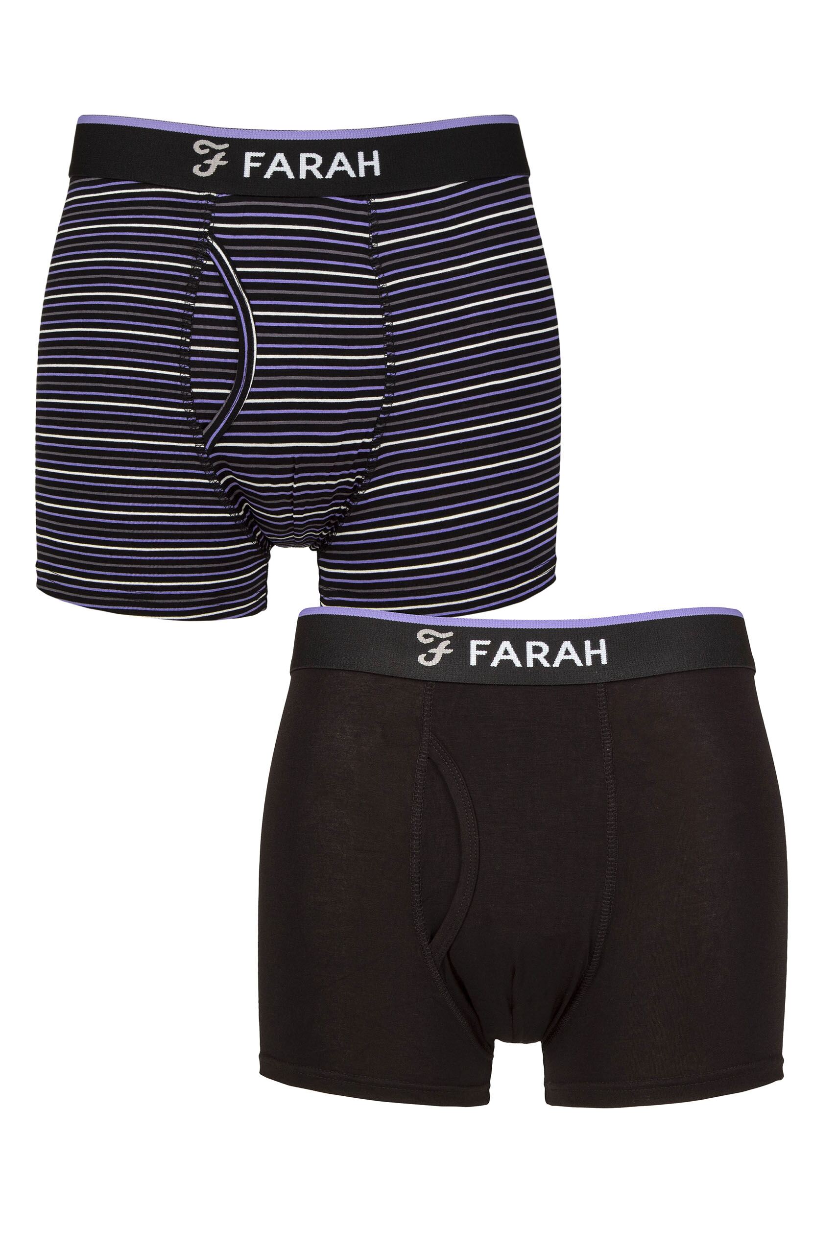 Stripe Black / Purple