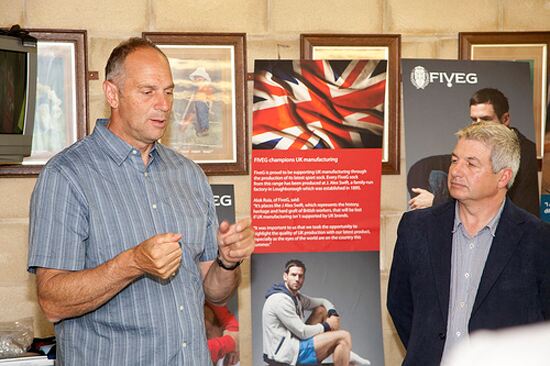  “I was proud to represent my country at the Olympics, and now I’m proud to champion UK manufacturing with this new collection.”  Sir Steve Redgrave