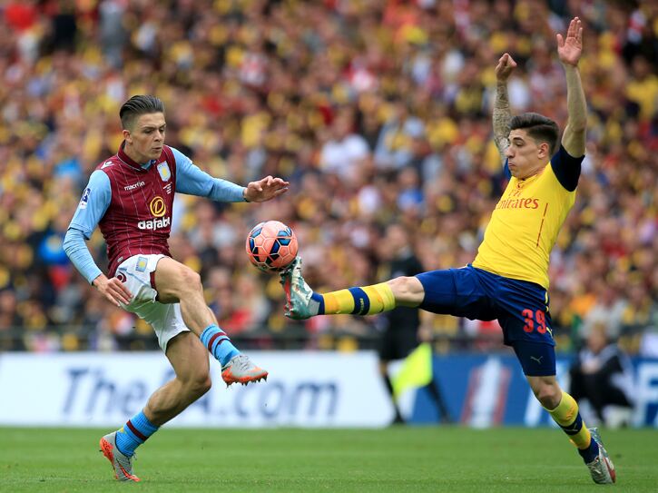 Jack Grealish taking his sock inspiration from George Best