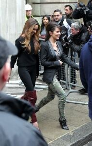 Girls Aloud opt for tight leggings