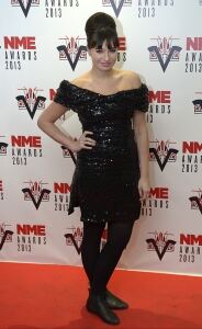 Gizzi sticks to tights at NME bash