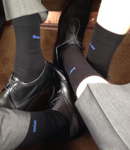 Groomsmen socks