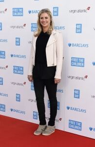 Holly's back to her pre-pregnancy shape