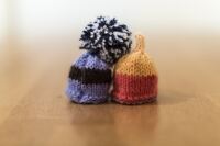 It's hats off to Joan for charity knit