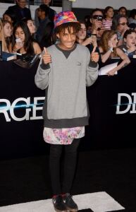 Jaden wears multitude of colours