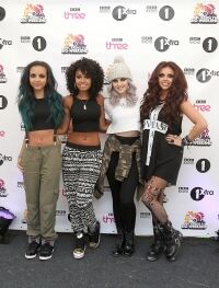 Jesy goes gothic at Big Weekend