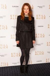 Julianne warms up for the BAFTAs
