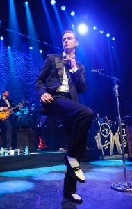 Justin rocked his socks off