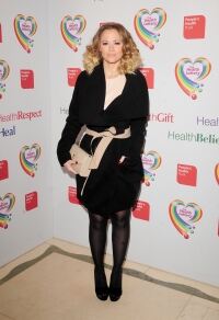 Kimberley shows off dancer's legs