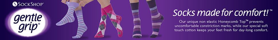 Gentle Grip Ladies' Socks