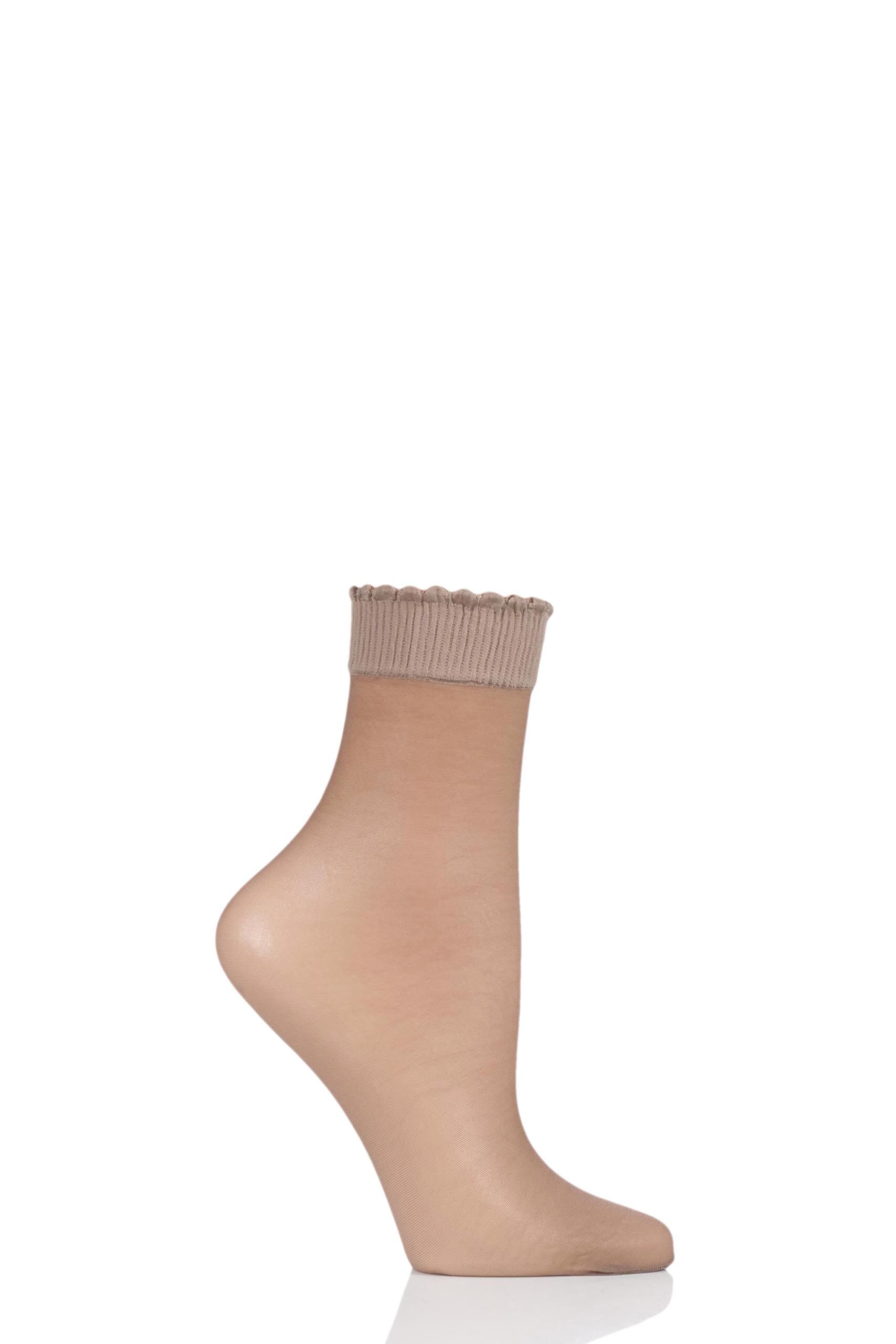 Image of 1 Pair Suede Ritz Anklet Ladies One Size - Levante