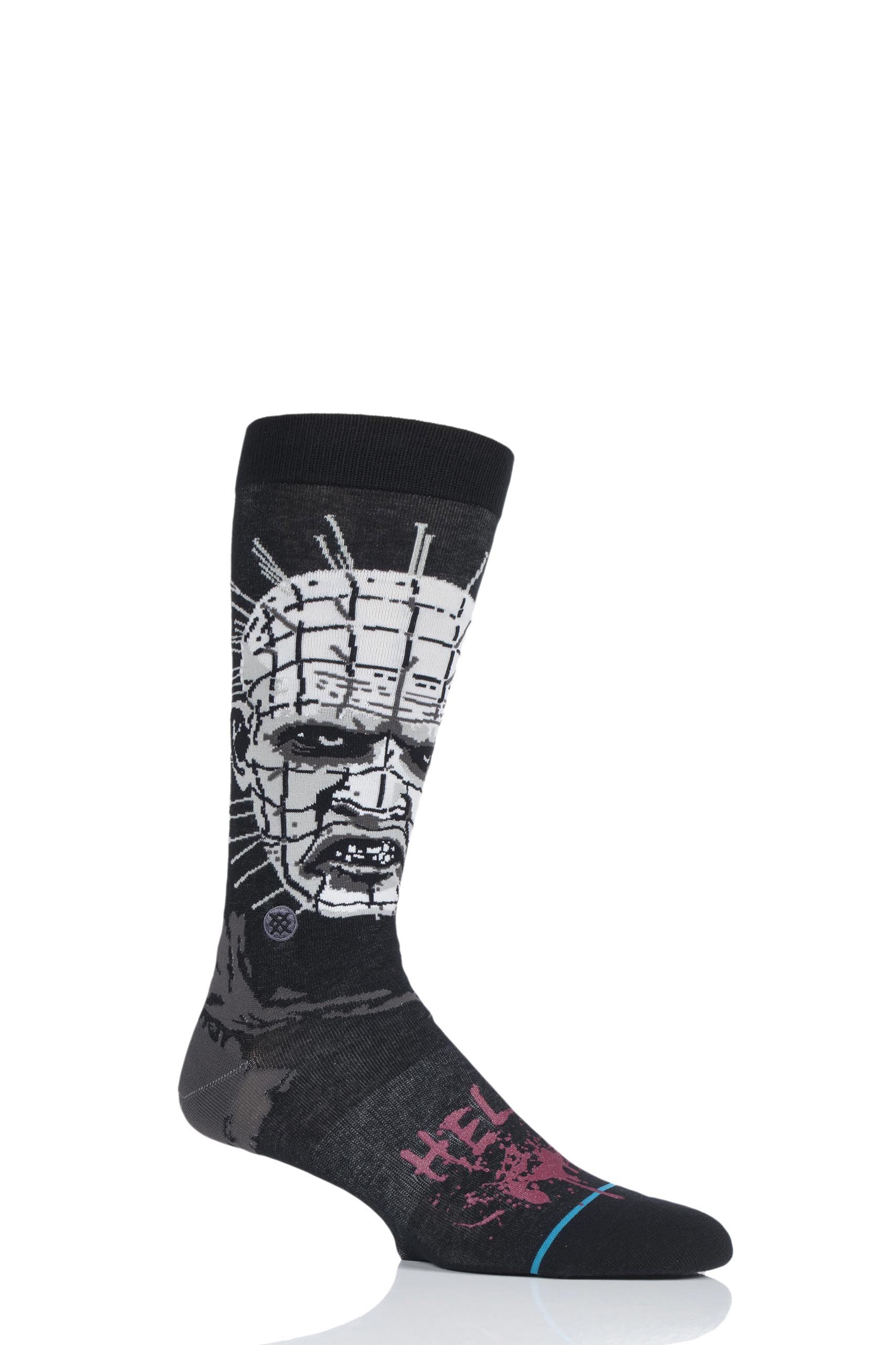 Image of 1 Pair Black Hellraiser Inferno Hellraiser Socks Men's 5.5-8 Mens - Stance
