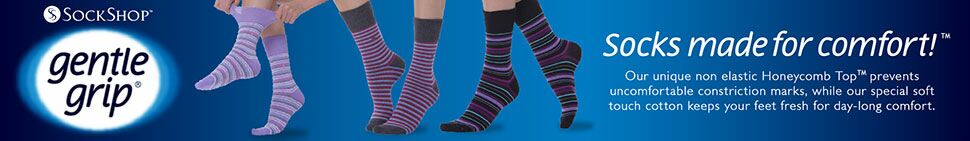 Gentle Grip Men's Socks