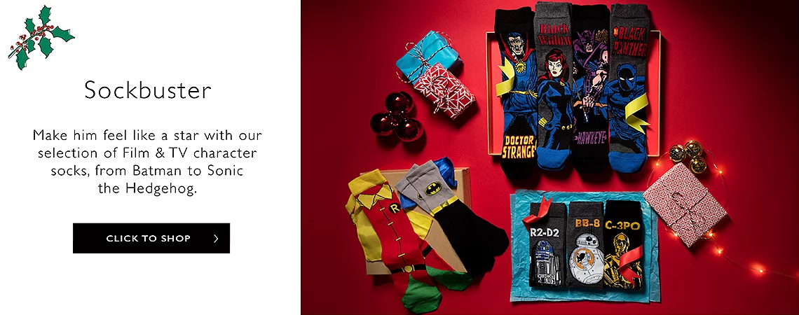 Men's Film and TV socks >