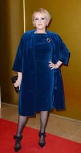 Miranda gets blues on red carpet