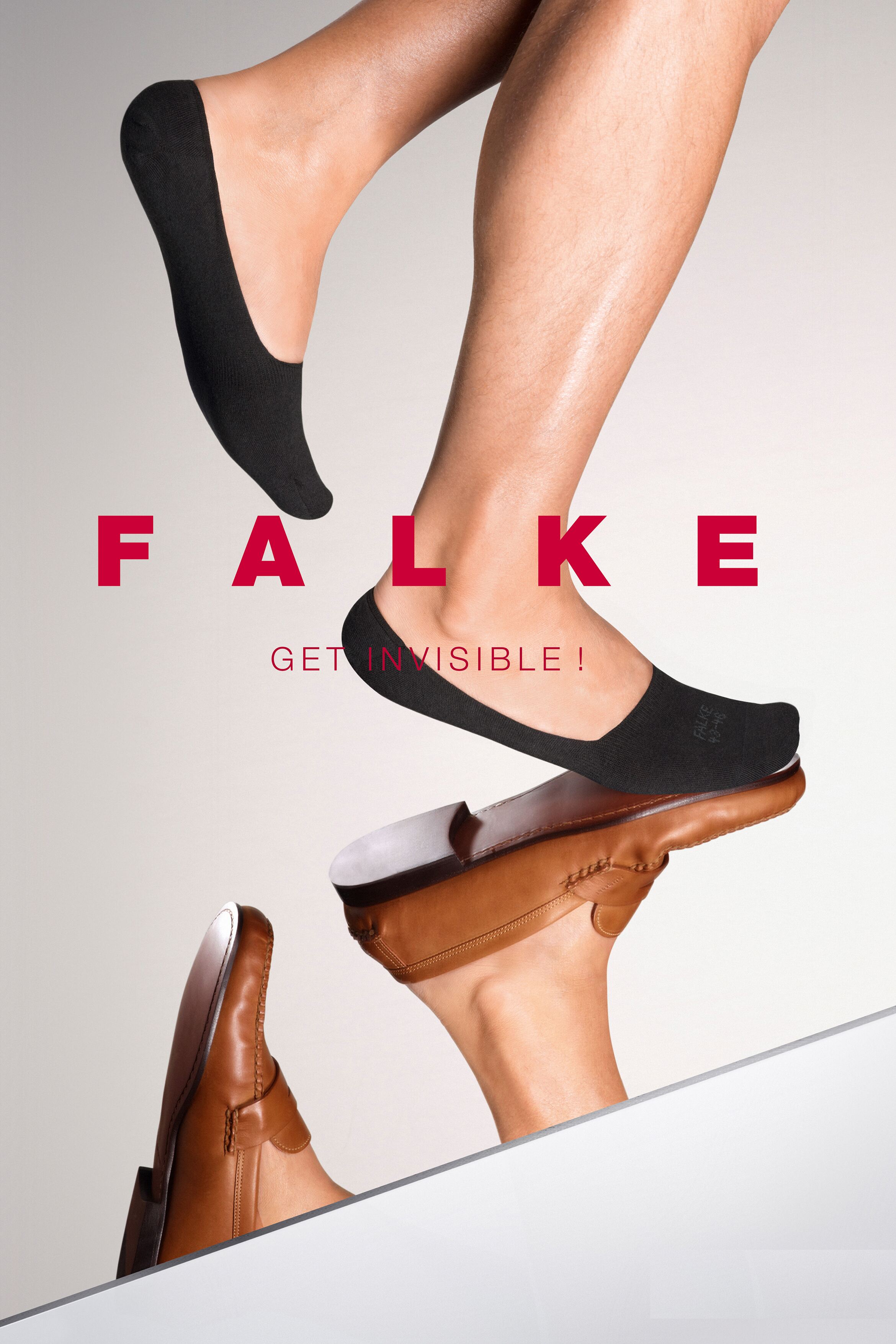 Mens 1 Pair Falke Invisible Step Shoe Liners