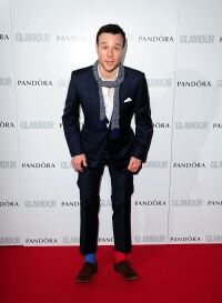 Odd socks for Evans at Glamour do
