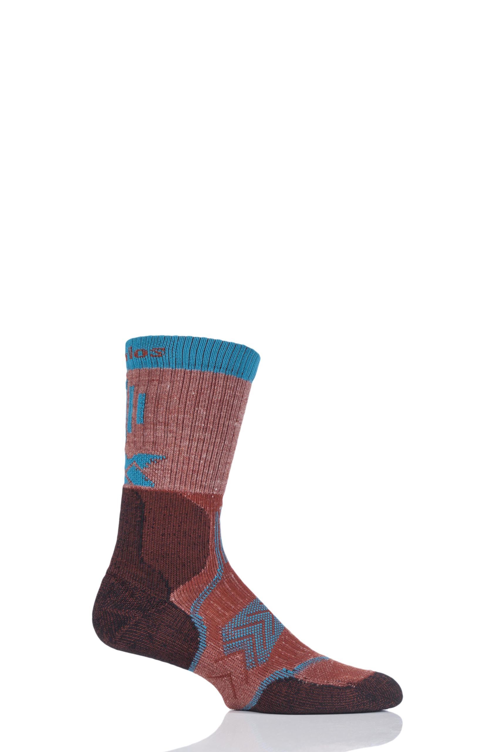 Image of 1 Pair Carolina Clay Thorlo Outdoor Fanatic Walking Socks Unisex 5-8 Unisex - Thorlos