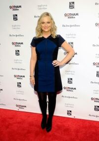 Poehler picks out black tights
