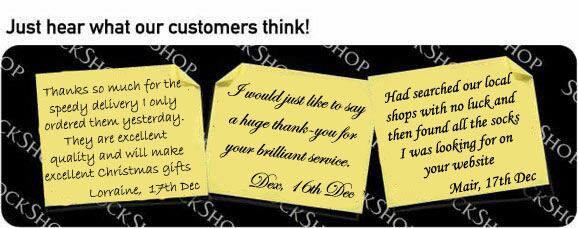 What our customers think at SockShop.co.uk- 18th Dec, 2008 What our customers think at SockShop.co.uk- 18th Dec, 2008