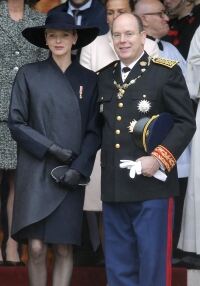 Princess in tights for Monaco Day