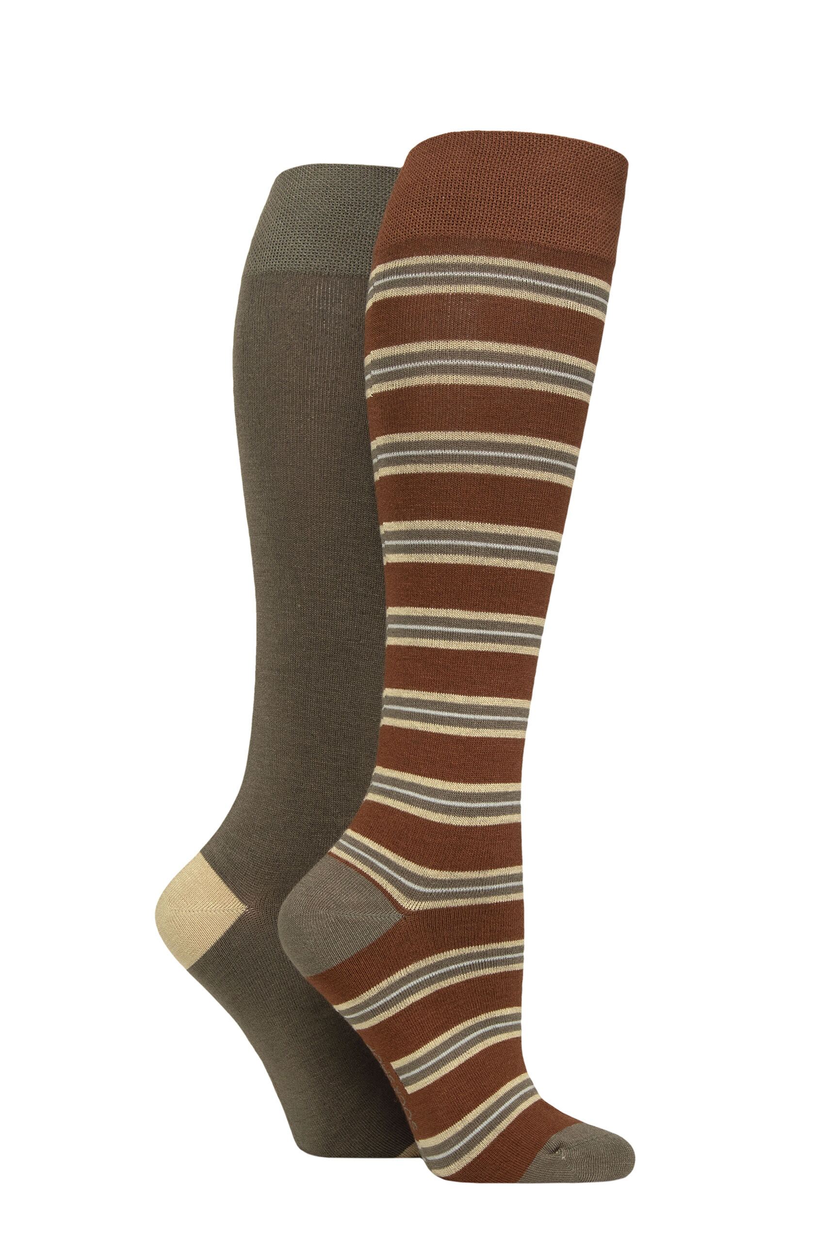 Coffee Moss Stripe