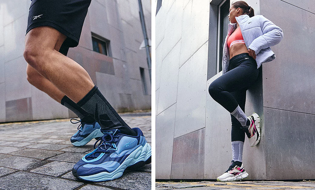 Reebok Technical Recycled Crew Technical Fitness Socks with Arch Support