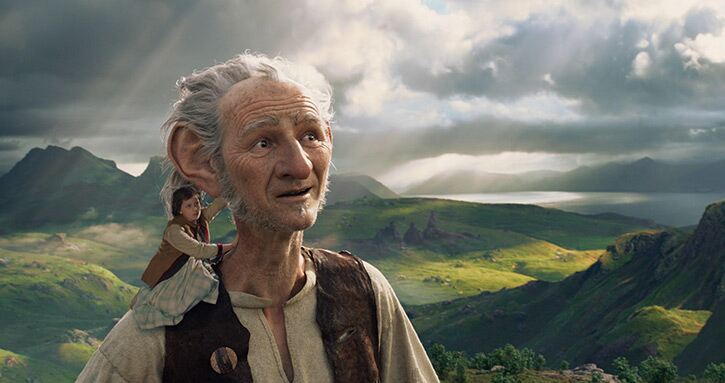 A friendship blossoms The Big Friendly Giant and Sophie in the BFG film