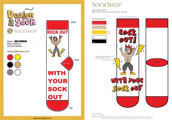 Rock out with your sock out