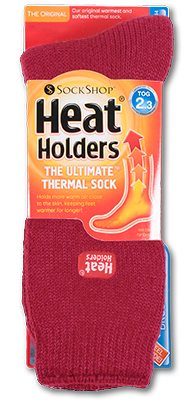 Heat Holders The Ultimate Thermal Sock - Pink
