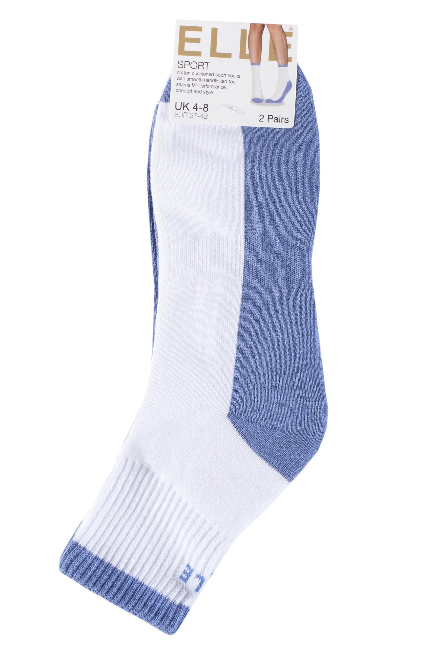 Ladies Elle Sports Cushioned Ankle Socks from