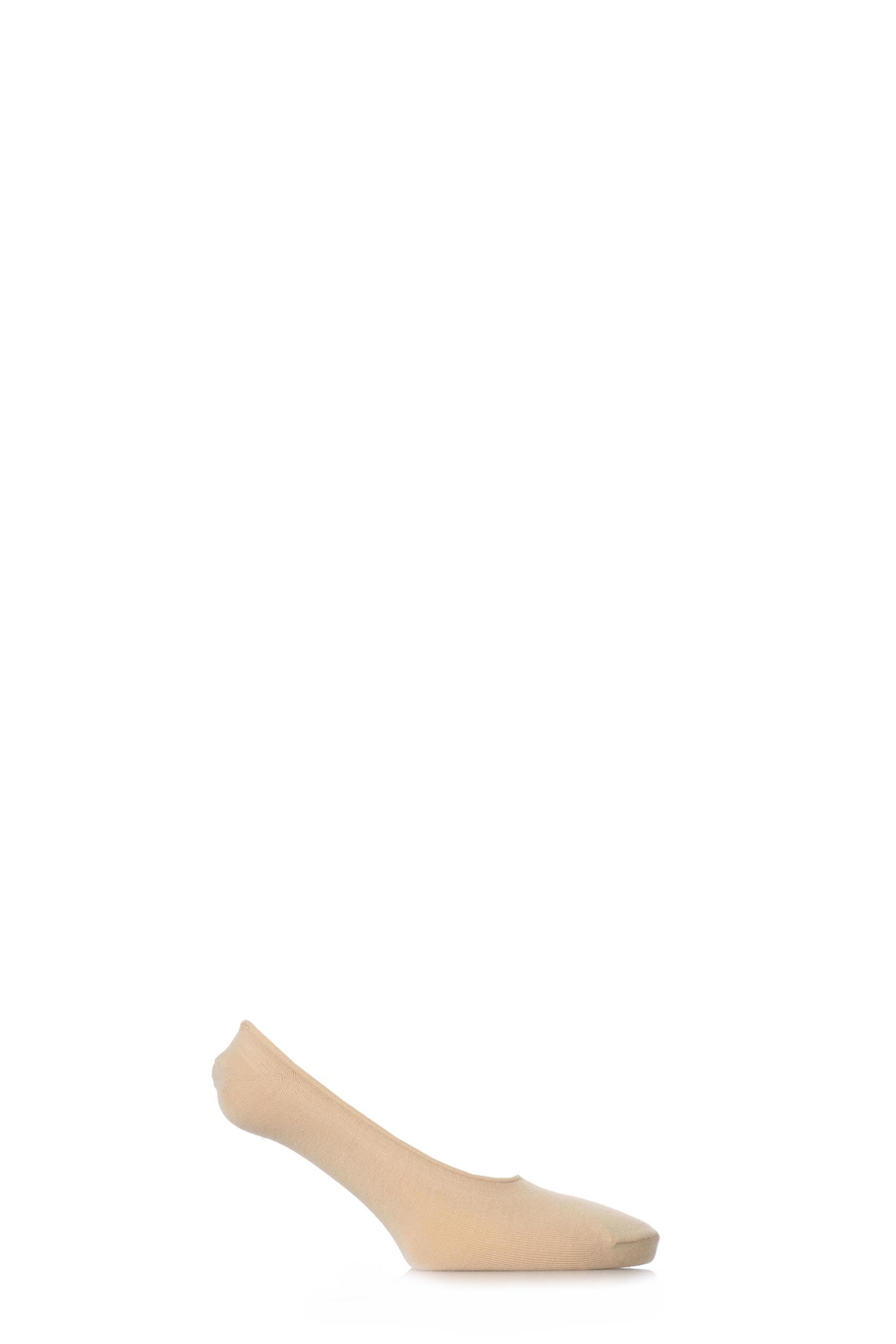 Image of 1 Pair Natural Hansilver Antibacterial Shoe Liners Ladies 3-5.5 Ladies - Elle