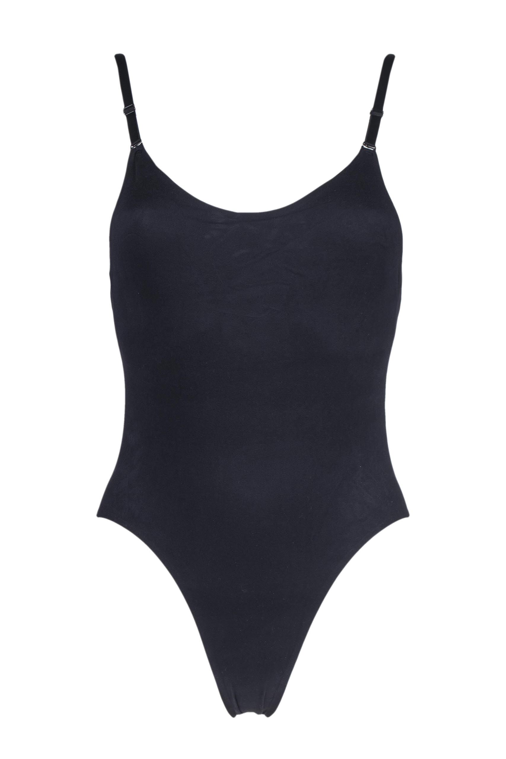 Image of 1 Pack Black Invisible Low Back Seamless Dance Camisole Ladies Small - Silky