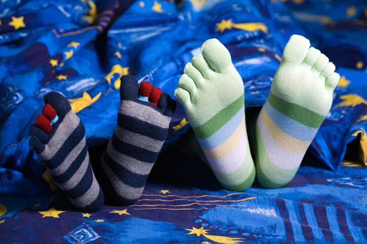 Should you wear socks while sleeping?