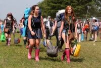 Socks: This summer's festival fad?