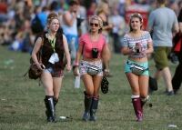 Socks and wellies galore at V-Fest