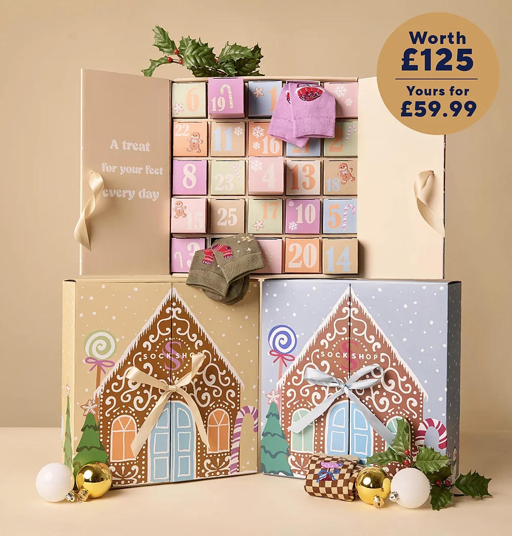 Advent Calendars and gifting at SOCKSHOP >