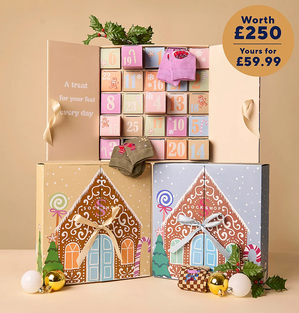 Advent Calendars and gifting at SOCKSHOP >