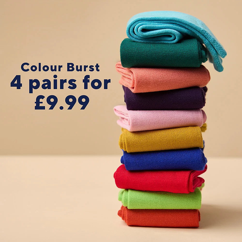 SOCKSHOP Colour Burst Collection