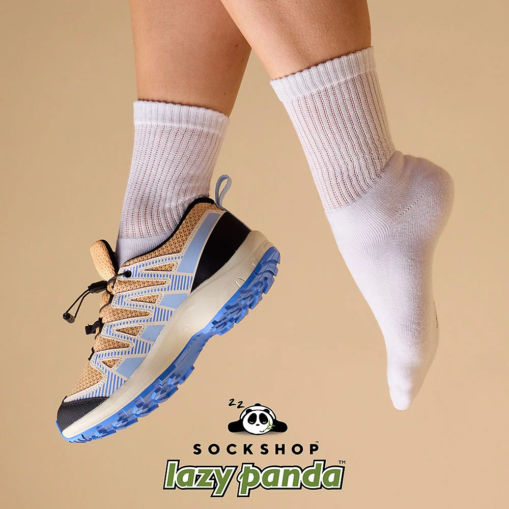 SOCKSHOP Lazy Panda Bamboo Sports Socks