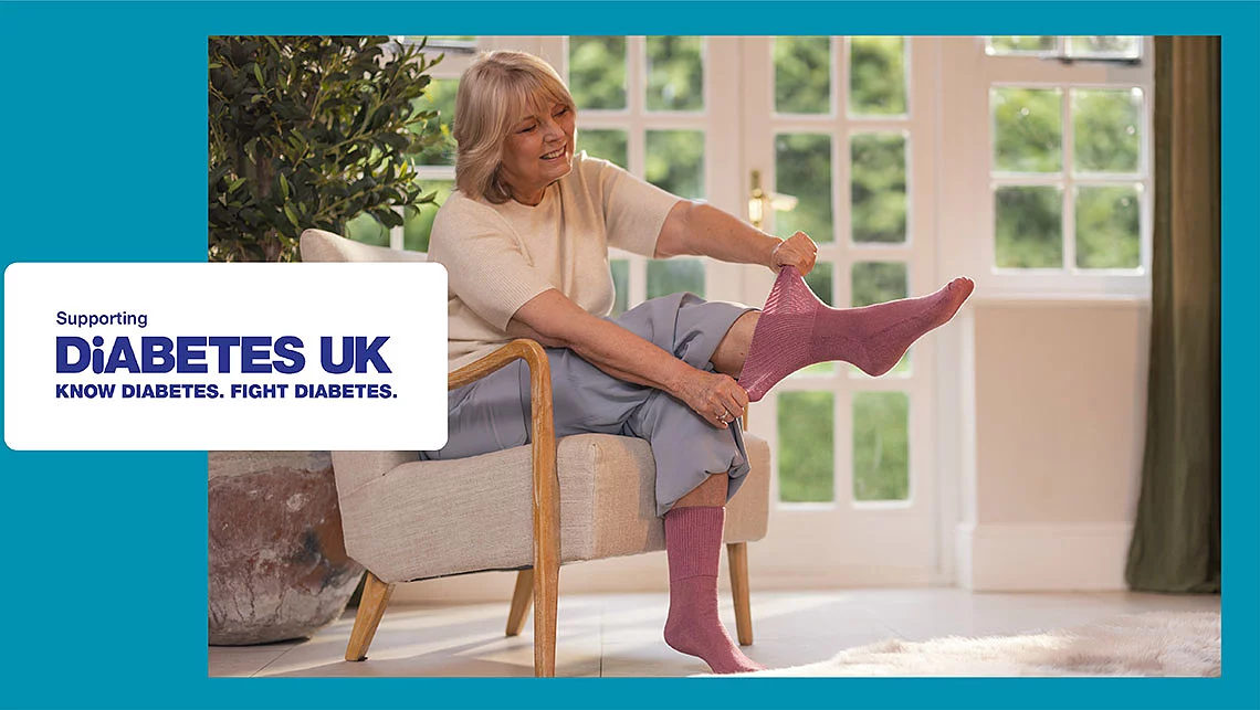 SOCKSHOP supporting Diabetes UK, the UK’s leading diabetes charity.