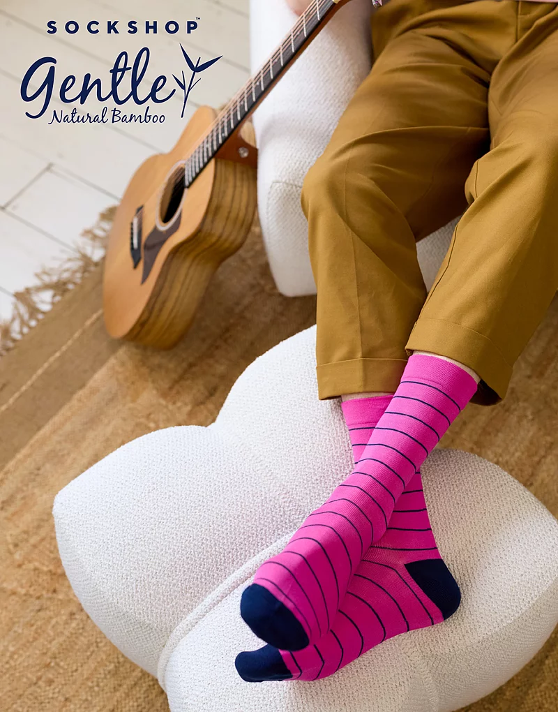Our Gentle Natural Bamboo collection takes extra care of your feet with gentle gripping cuffs, smooth toe seams and, of course, super soft bamboo.