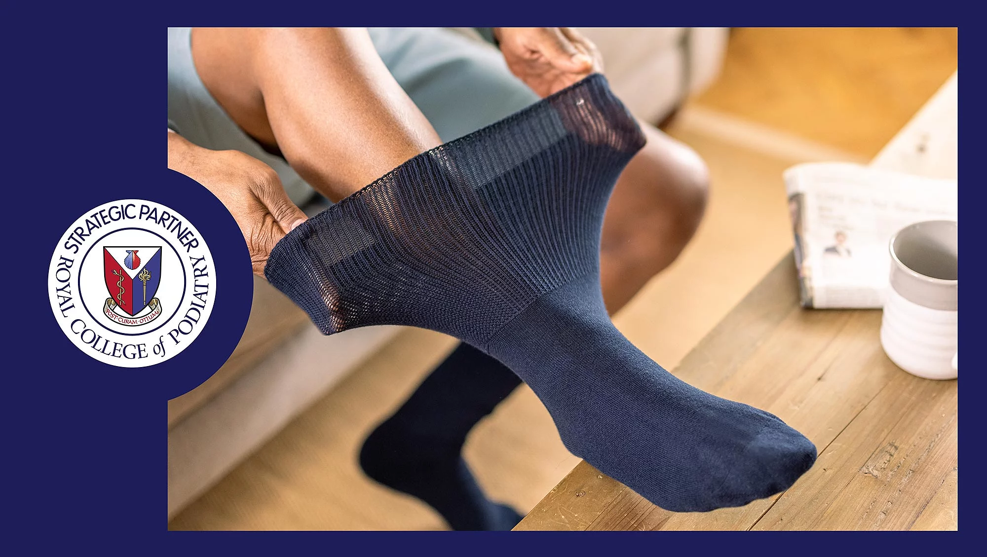 Partnering for foot health with The Royal College of Podiatry
