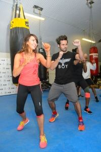 Stars go head to head at boxing