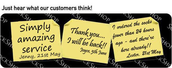 What our customers think at SockShop.co.uk - 7th June 2010 What our customers think at SockShop.co.uk - 7th June 2010