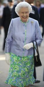 The Queen wears florals at Chelsea
