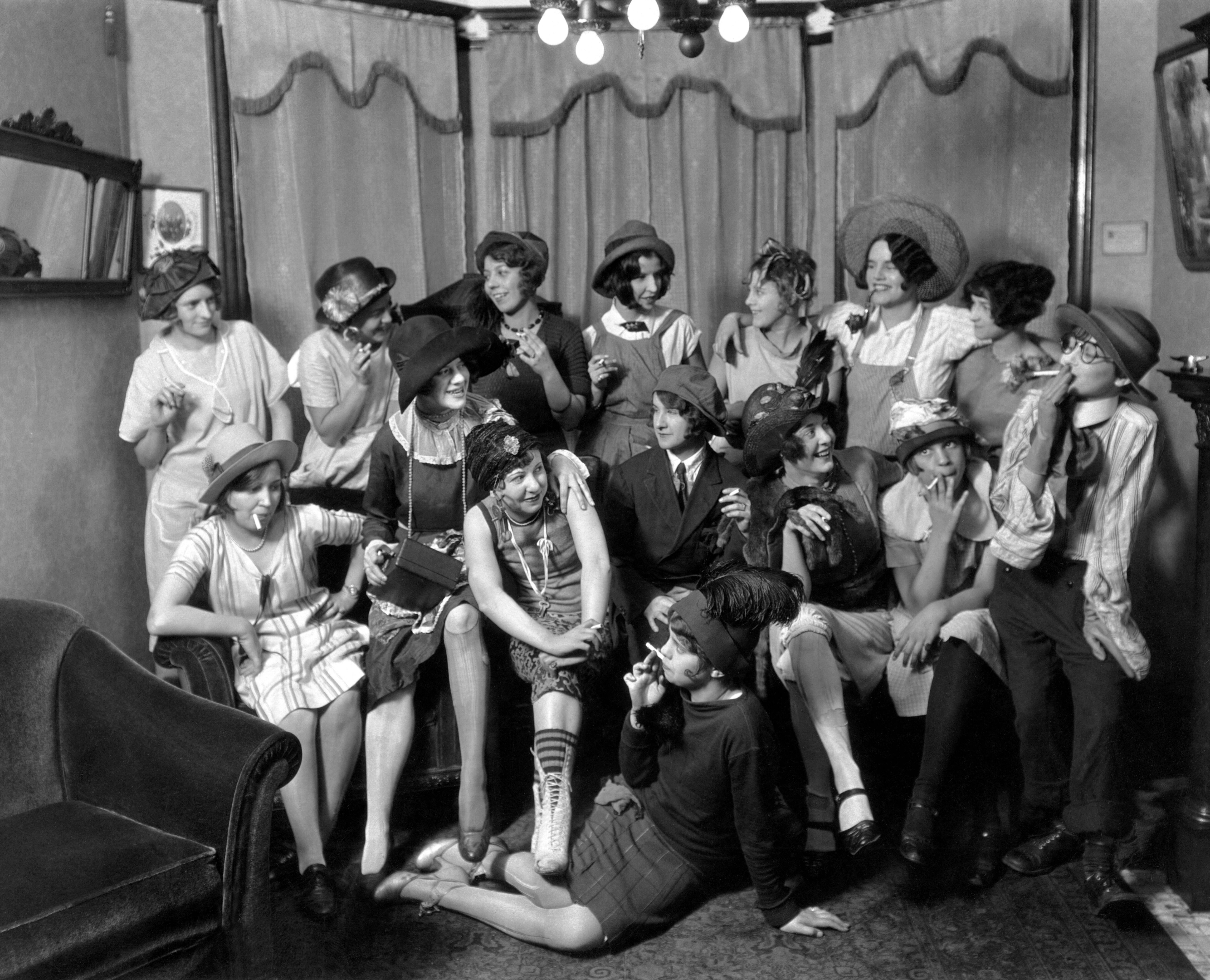 History of tights - the roaring 20s
