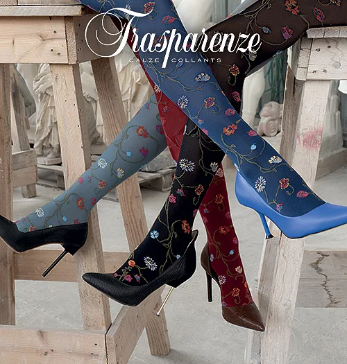Luxury hosiery from Trasparenze >