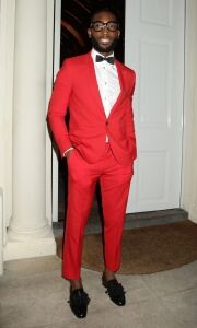 Tinie Tempah needs some new socks